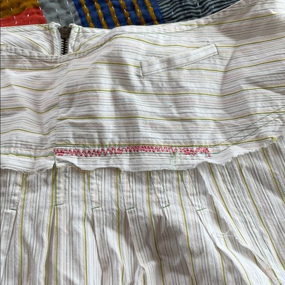 COPY - Vintage Johnny was asymmetrical cotton skirt - Picture 3 of 6